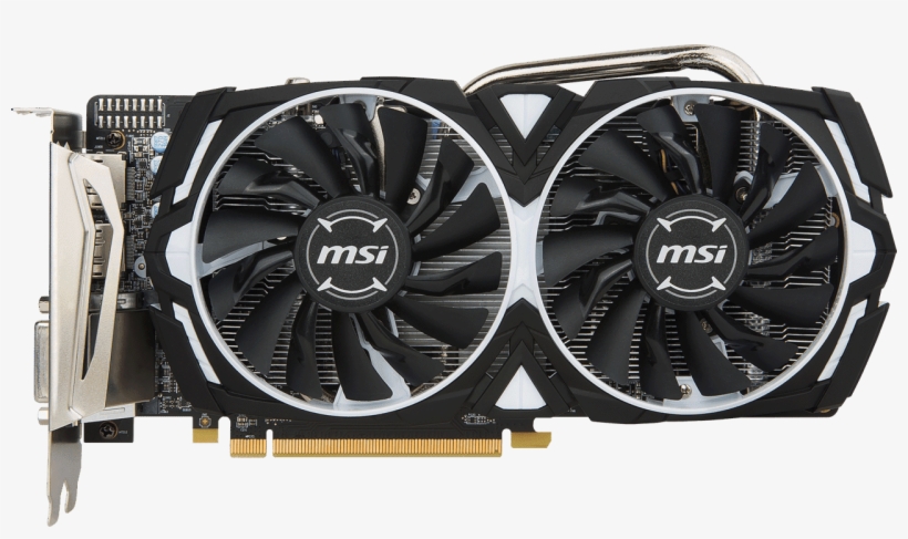 Armor Graphics Cards Are Perfect For Gamers And Case - Msi Armor Rx 570, transparent png #8260505
