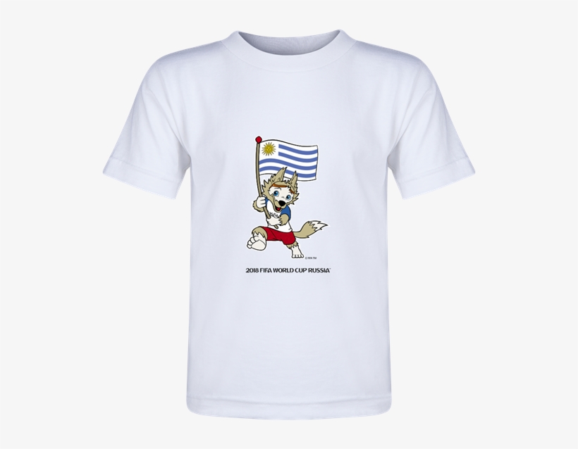 Uruguay 2018 Fifa World Cup Russia™ Zabivaka Toddler - Cartoon, transparent png #8260732