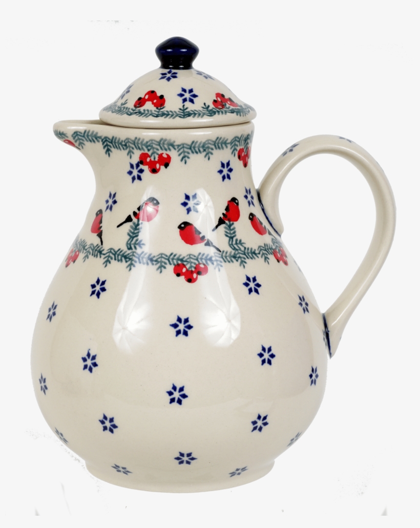 5 Liter Coffee Jug With Lid - Ceramic, transparent png #8260838