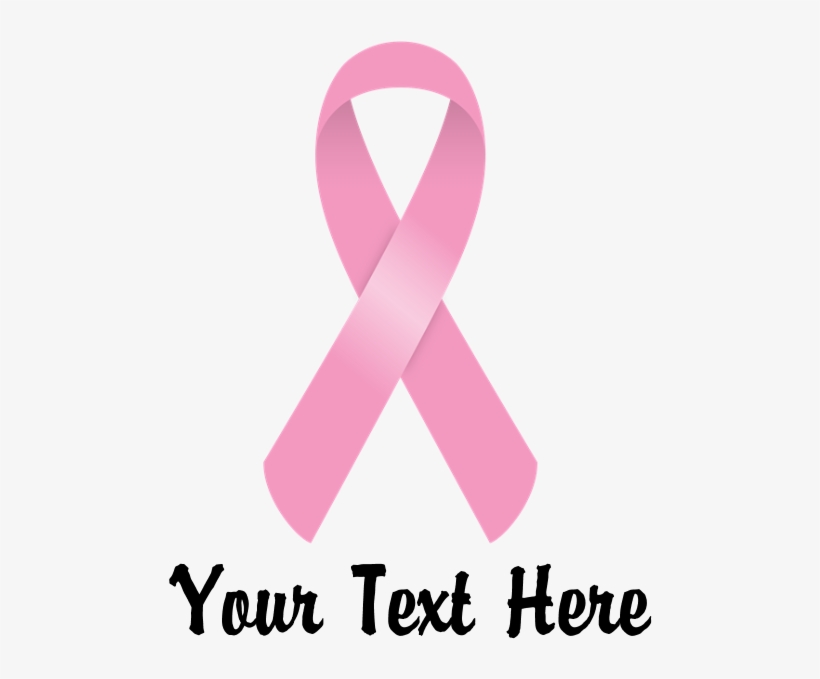Pink Awareness Ribbon Customized Banner - Ribbon - Free Transparent PNG  Download - PNGkey
