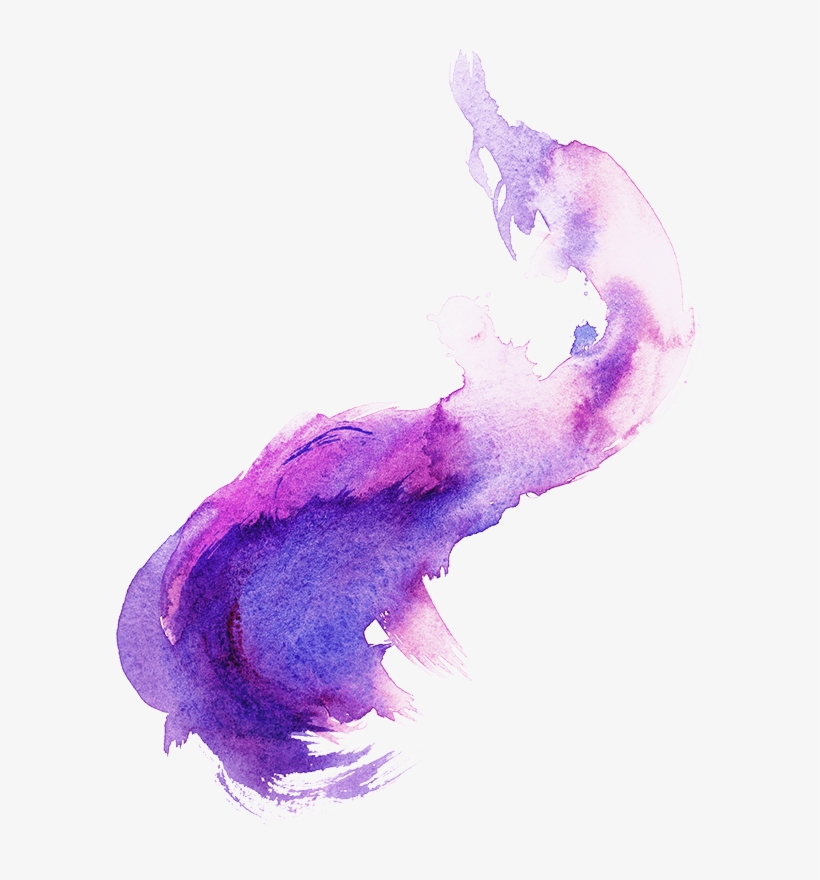 Transparent Purple Watercolor Png, transparent png #8260989