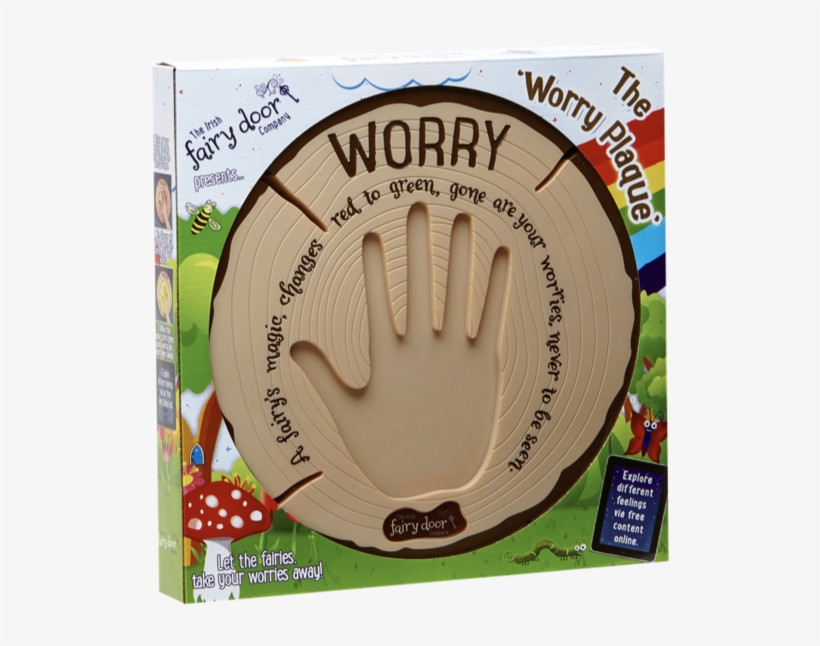 Interactive Worry Plaque - Irish Fairy Door Worry Plaque, transparent png #8261078