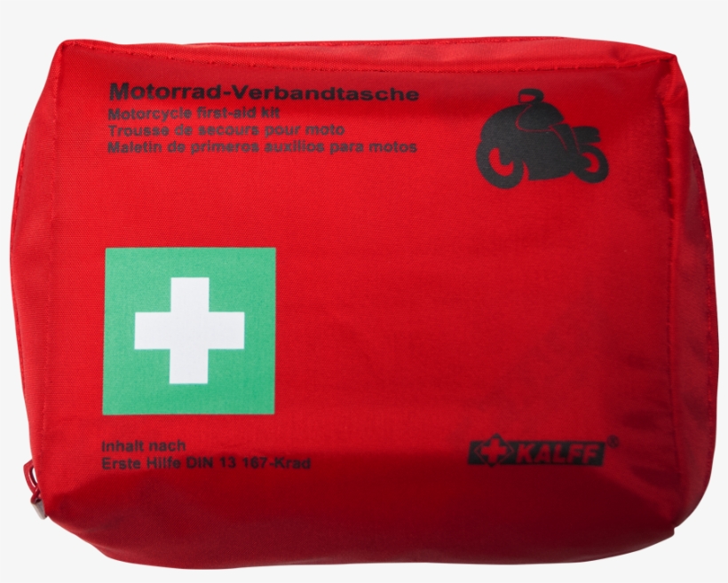 First Aid Kit Red - Prva Pomoč Za Motoriste, transparent png #8261099