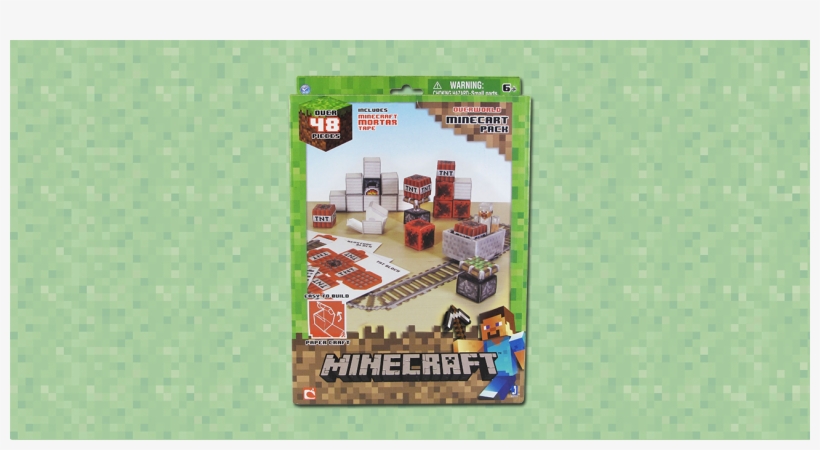 Minecraft Minecart Pack - Поделка Из 3d Ручки Майнкрафт, transparent png #8262149