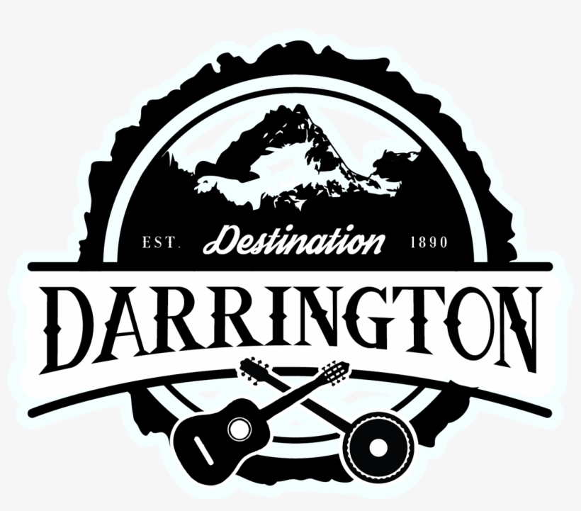 Logo Guitar - Destination Darrington Png, transparent png #8262187