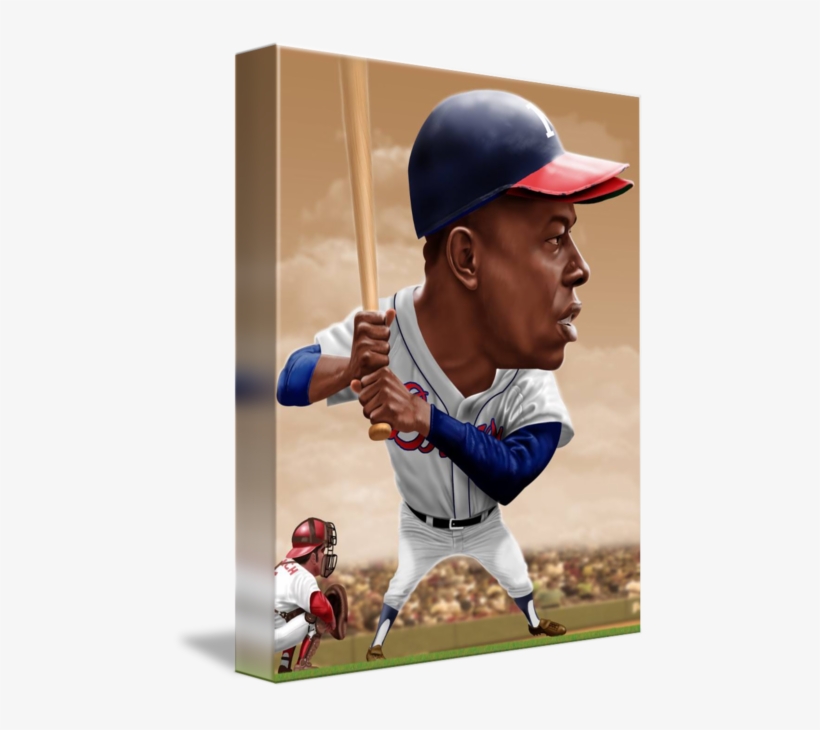 Share On Tumblr - Hank Aaron, transparent png #8262296
