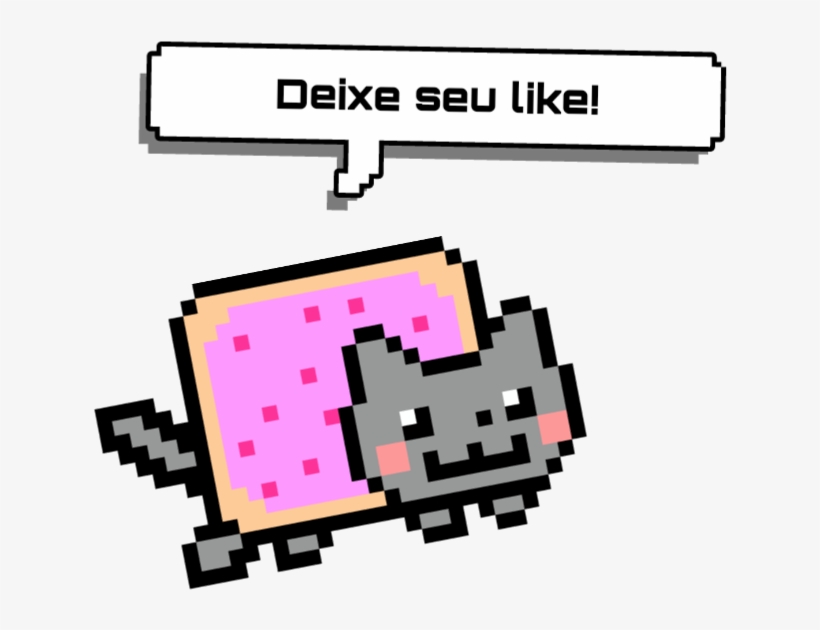 Nyancat Sticker - Nyan Cat Transparent Png, transparent png #8262532