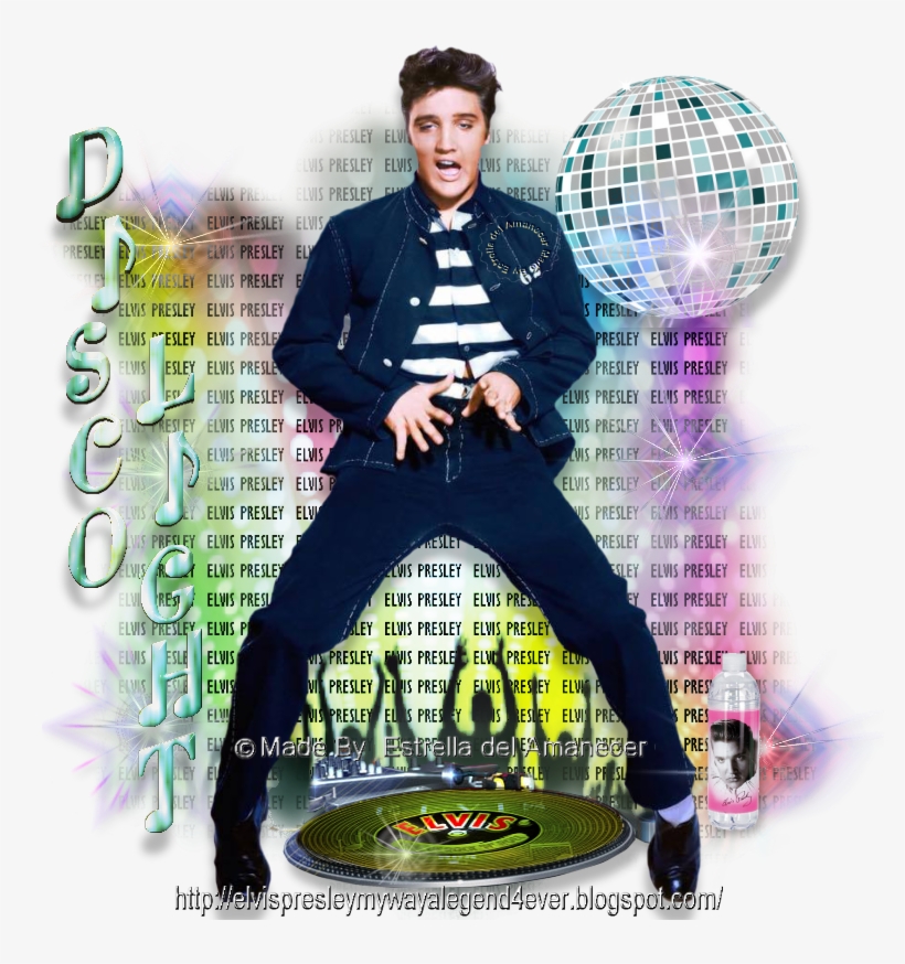 Elvis Presley Disco Light - Elvis Presley Jailhouse Rock, transparent png #8262613