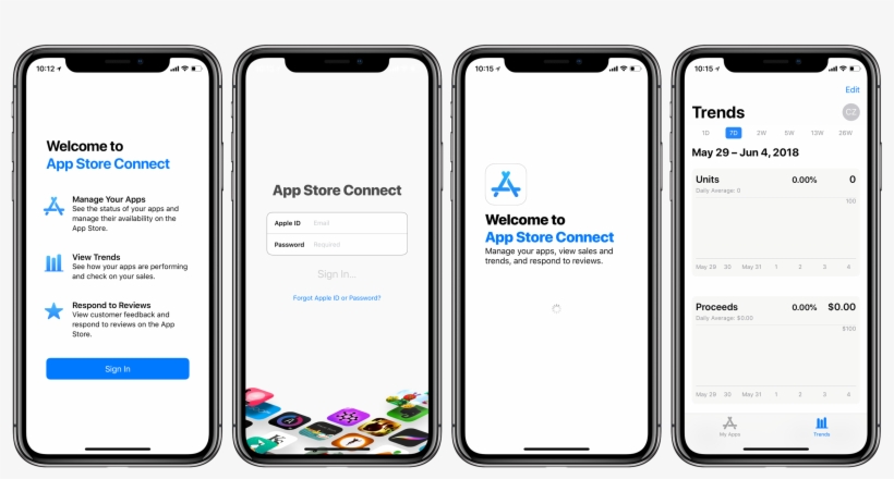 Itunes Connect Developers Can Now Use The New App Store - Iphone, transparent png #8263582