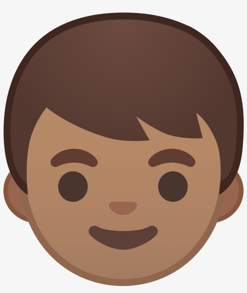 Boy Medium Skin Tone Icon - Emoji Niño Png, transparent png #8263701