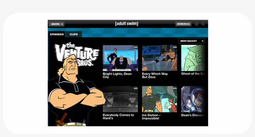 Adult Swim Mobile - Brock Samson Venture Bros, transparent png #8264053