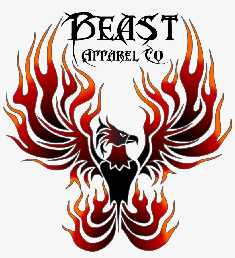Beast Phoenix Apparel Co Logo Cleaned Font Png University - Illustration, transparent png #8264164