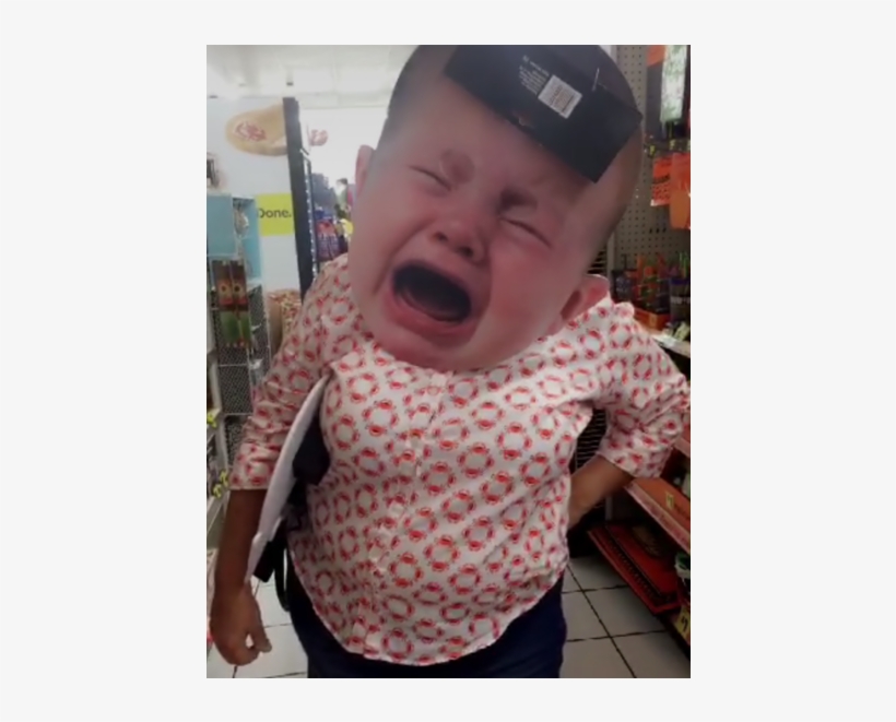 I Take Back Everything I Ever Said About Dollar Stores - Crying Baby Mask Dollar General, transparent png #8264409