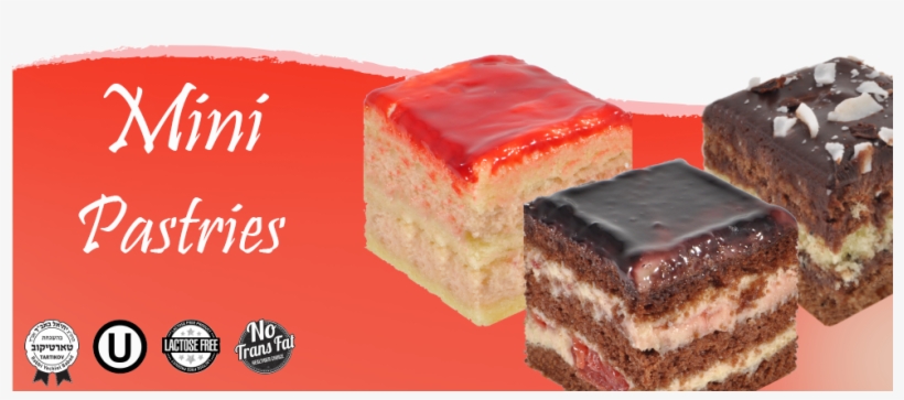 Mini Pastries Banner - Snack Cake, transparent png #8264753