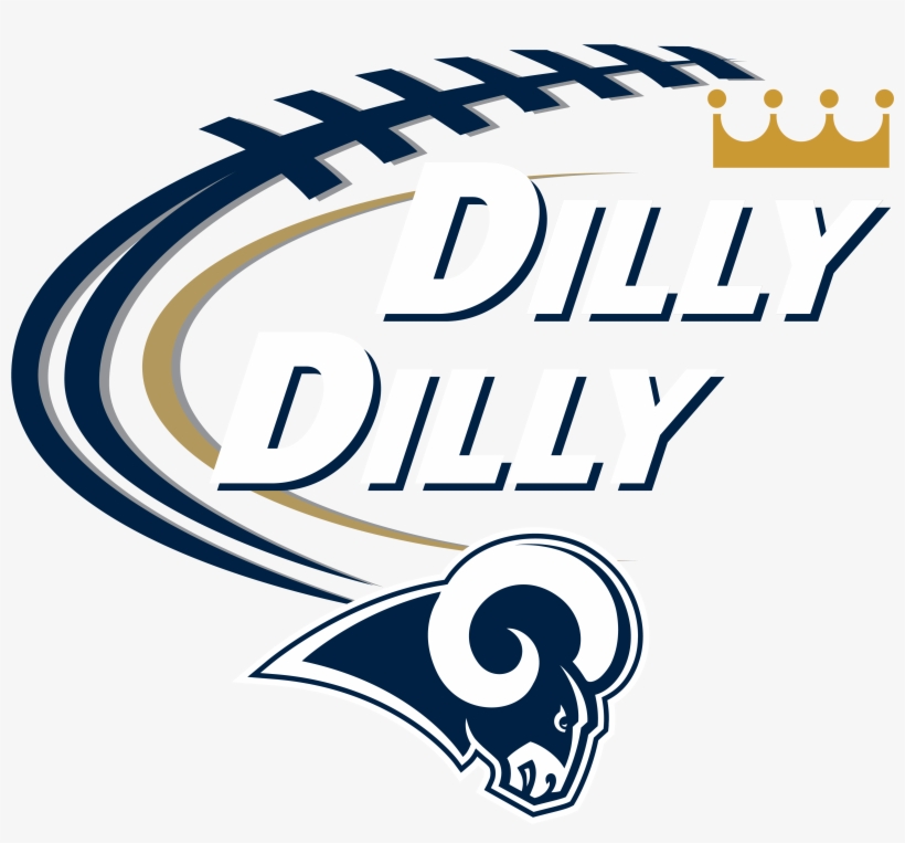 Dilly Dill Men's T-shirt - Los Angeles Rams Logo, transparent png #8265043