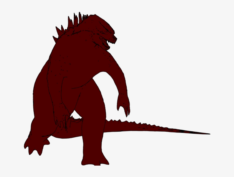 Freestyle Anime Godzilla2 Halfsit5 Red7 Freestyle Anime - Godzilla Clipart Red, transparent png #8265215