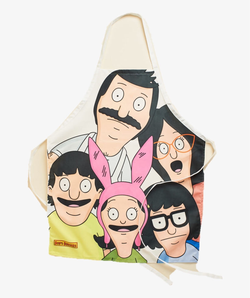 Bobs Burgers Exclusive Geek Fuel Exp Large Apron - Cartoon, transparent png #8265373