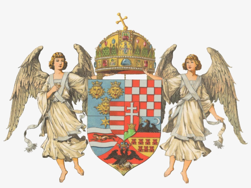 Escudo De Armas De Las Tierras De La Corona De San - Hungary History, transparent png #8265450