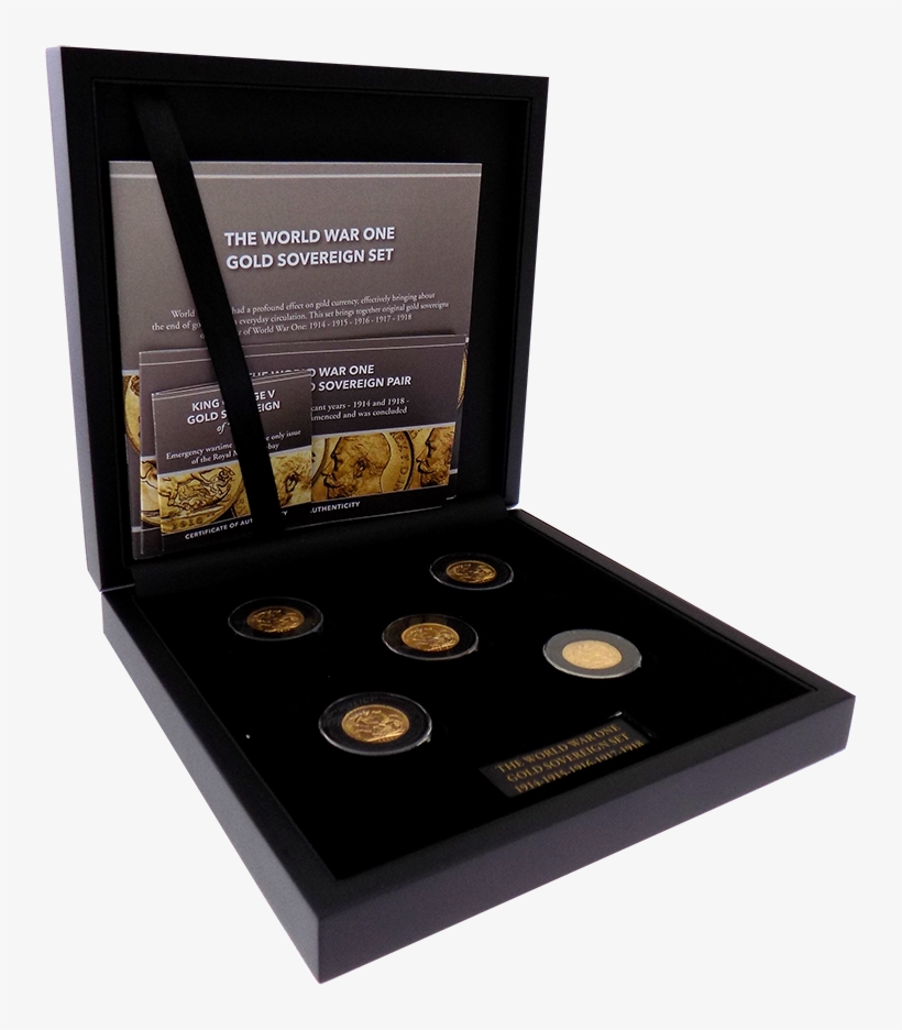 Pre Owned 1914 1918 Uk Ww1 Full Sovereign Gold 5 Coin - Eye Shadow, transparent png #8266221