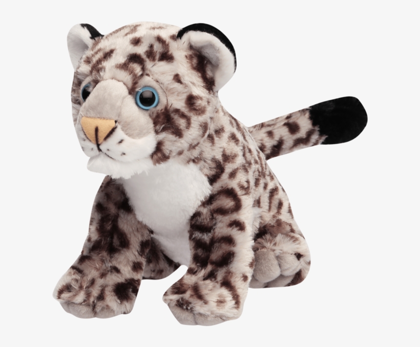 Unisex Baby Snow Leopard Soft Toy, transparent png #8266889