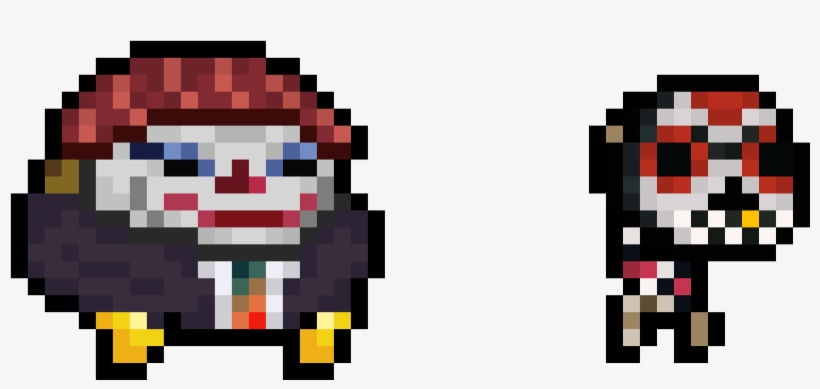 Last Two Characters I Was Missing For The Payday 2 - Frisk Undertale Pixel Art Maker, transparent png #8267153