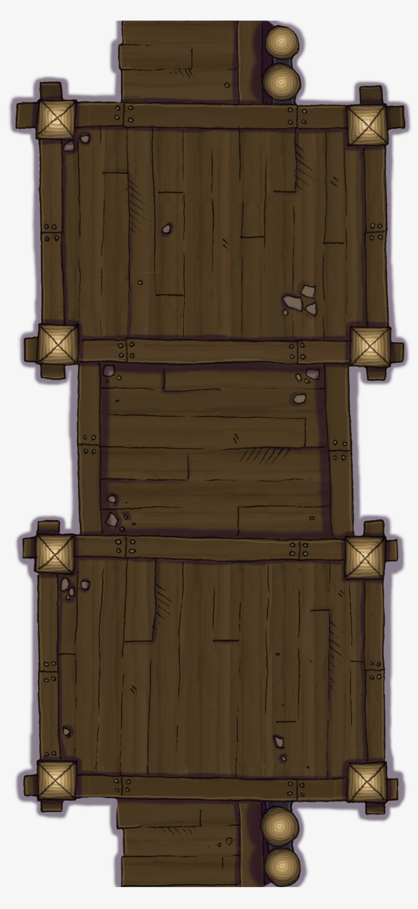 Wooden Wall 2nd Tier Gate - Plank, transparent png #8267203