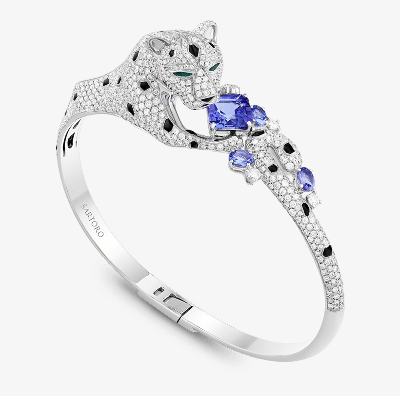 Snow Leopard Bangle - Pre-engagement Ring, transparent png #8267236