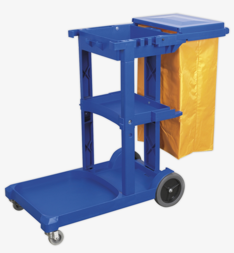 Bm30 Sealey Janitorial Trolley [janitorial] Trolleys, - Janitor, transparent png #8267353