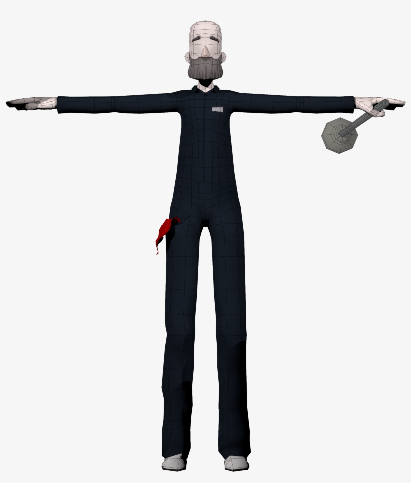 Jonas Schneider Janitor - Standing, transparent png #8267459