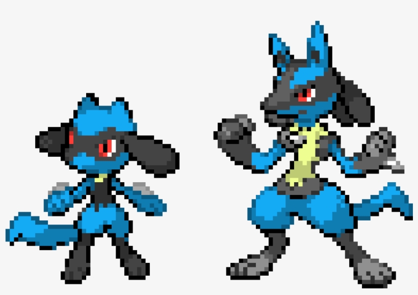 Riolu And Lucario Evolution - Lucario Evolution, transparent png #8267539