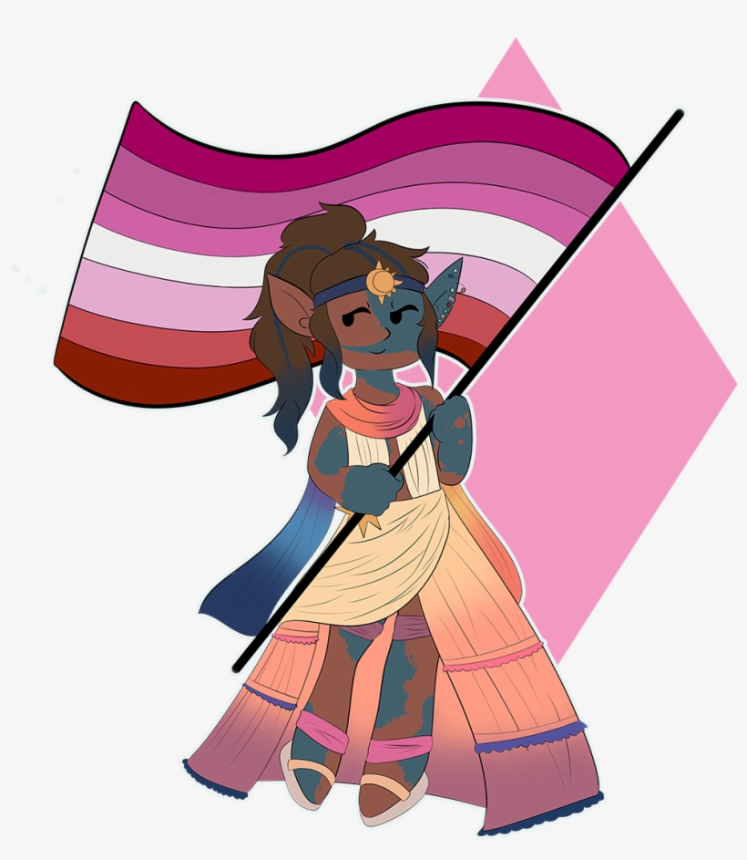[p] Daeris Pride Flag - Illustration, transparent png #8267773