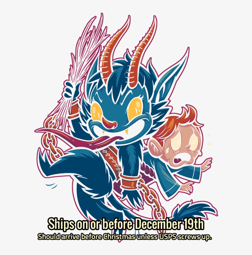 Krampus Kutie - Poster, transparent png #8268408