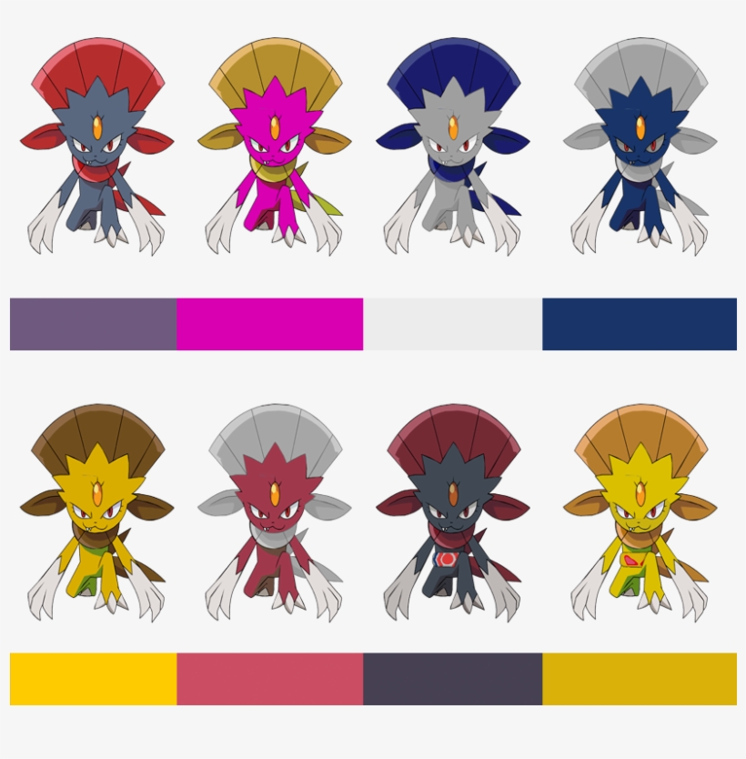 Palette Swaps And Alternate Costume W/palette Swap - Pokemon Palette Swap, transparent png #8268440