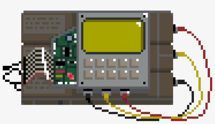 Defuse This 16-bit Bomb - Pixel Art, transparent png #8268571