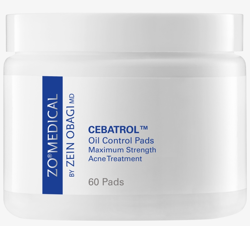 Zo Skin Health Acne Treatment Pads - Cebatrol, transparent png #8268646