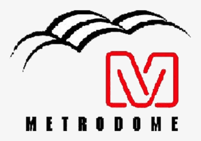 Minnesota Vikings Iron On Stickers And Peel-off Decals - Metrodome Logo, transparent png #8270119