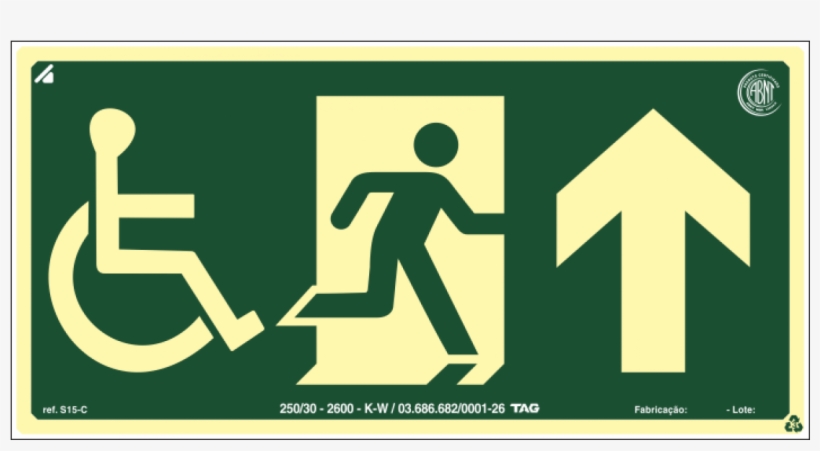 Fire Exit Right Sign, transparent png #8270129