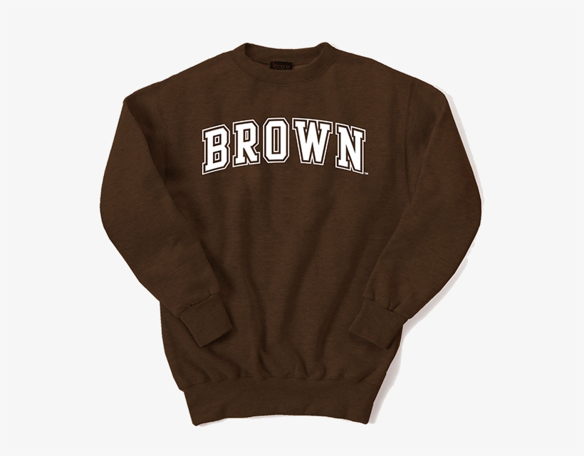 Cover Image For Mv Pro Weave Brown Crew - Sweater, transparent png #8270392