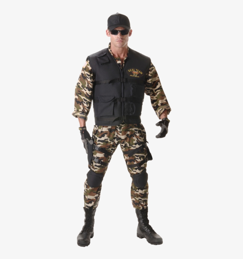 Seal Team Costume, transparent png #8270456