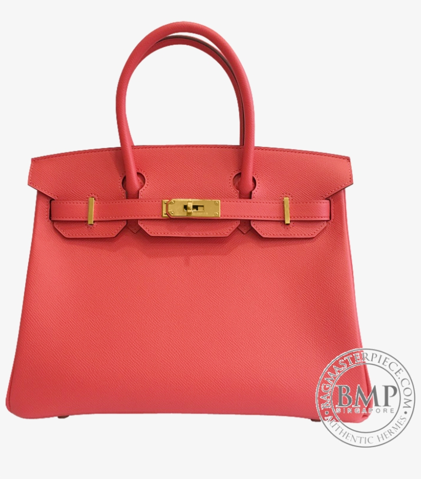 Hermes Rose Jaipur Birkin - Hermes Birkin, transparent png #8270742