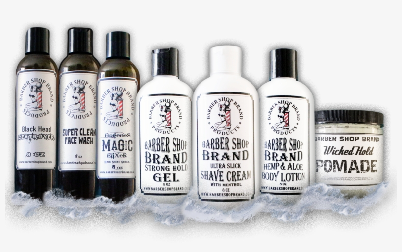 Barbershop Brand Products - Bottle, transparent png #8271451