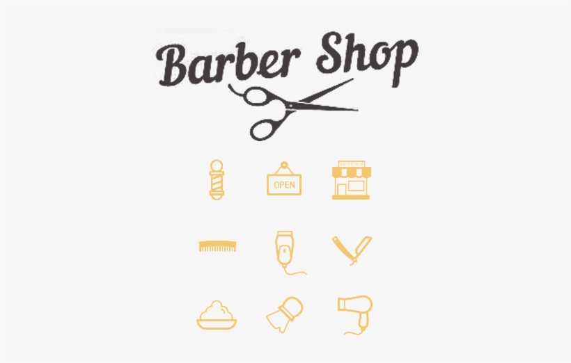 It Would Be Great To See You Barber Shop - Calligraphy, transparent png #8271625
