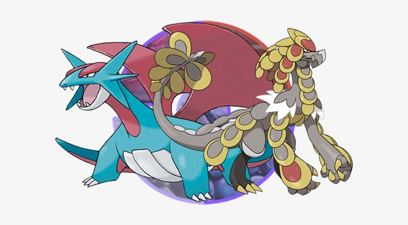 Pokémon Tag Team - Pokemon Salamence, transparent png #8272000