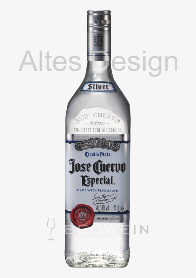 Jose Cuervo Especial Silver Tequila 1,0 L - Tequila Brands Jose Cuervo, transparent png #8272707