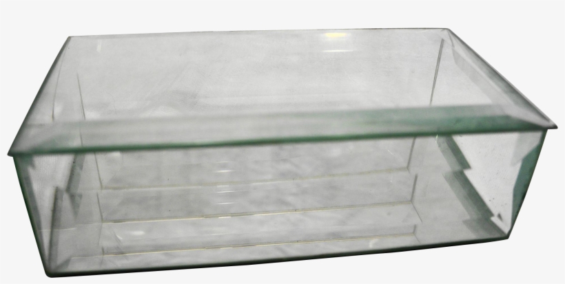 Beveled Glass Mirror Base Clear Trinket Box Dresser - Coffee Table, transparent png #8273338