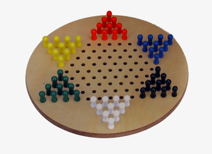 17 Inch Jumbo Chinese Checkers - Circle, transparent png #8273530