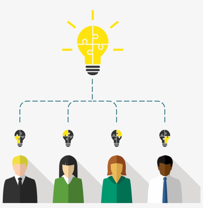 Teamwork Innovation Adobestock 85057404 A “ - Gender Diversity In Corporate, transparent png #8273707