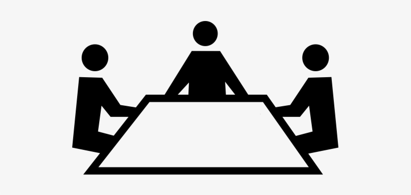 Meeting Clip Art Black And White