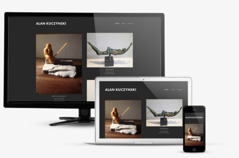 Alan Kuczynski Website Design - Led-backlit Lcd Display, transparent png #8274112