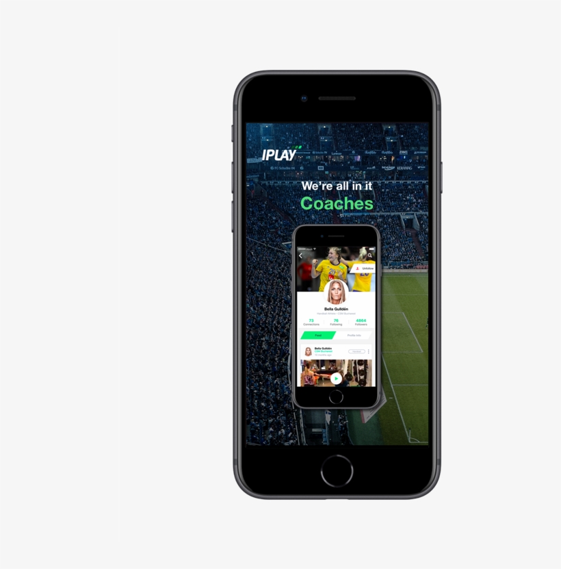 Iplay - Web Design - Iphone, transparent png #8274148